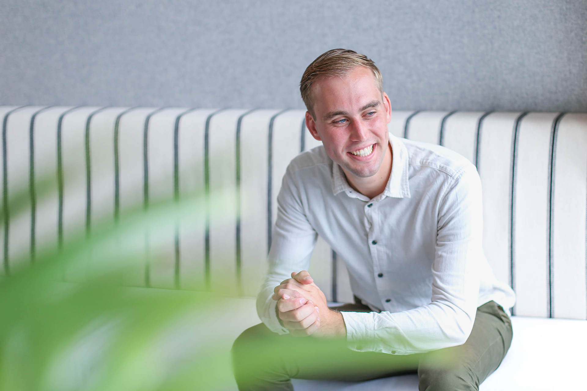 Tim Adema, junior controller bij Ballast Nedam, vertelt over zijn werkzaamheden bij Ballast Nedam