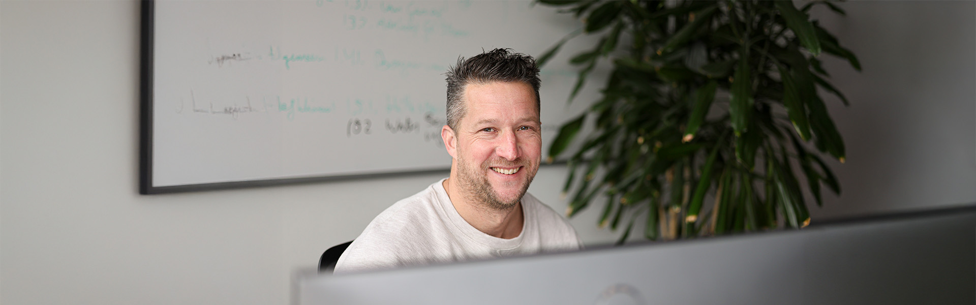 Mark den Hertog projectleider bij de afdeling Groen van Ballast Nedam Road Specialties in Leerdam
